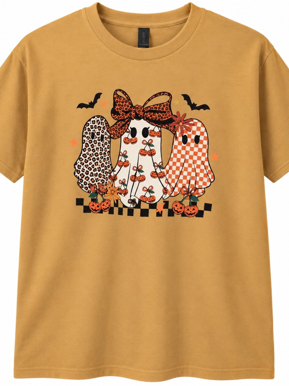 Adult XL NWOT Ghost Trio Graphic Tee
